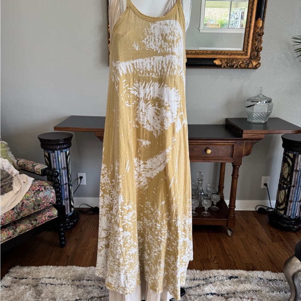 Magnolia Pearl Van Gogh Lana Tank Dress, Marigold